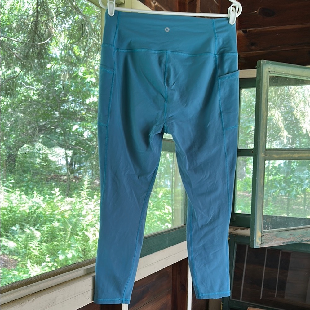 RBX Yoga Pants Women's Blue Leggings XL - Picture 5 of 8